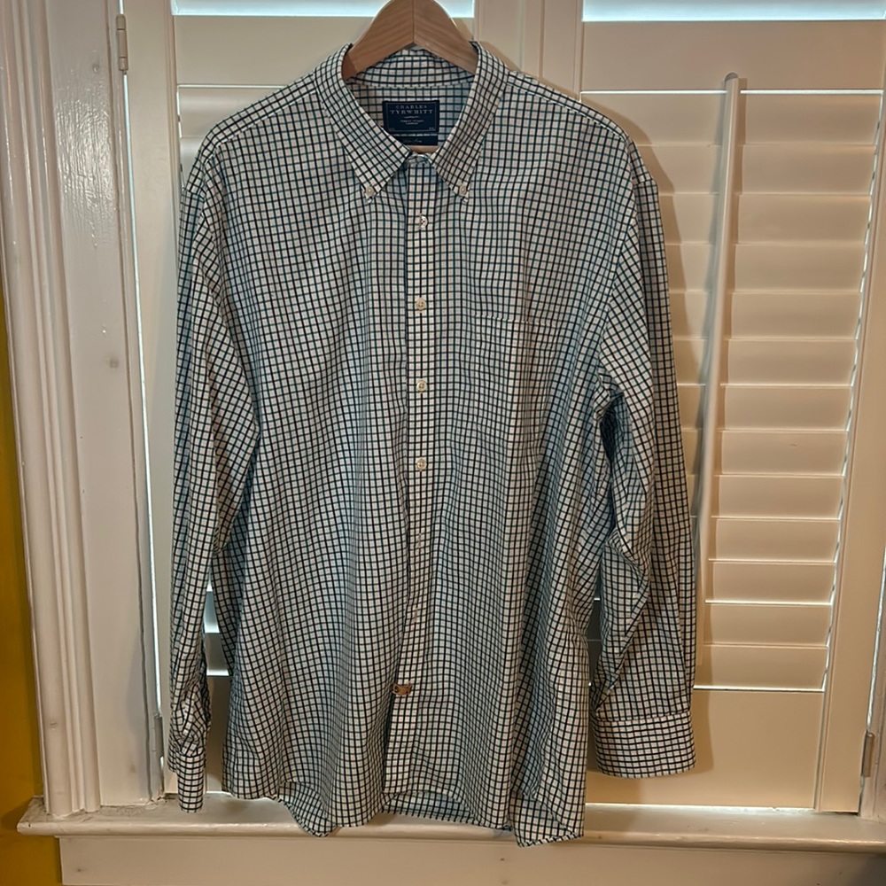 Charles Tyrwhitt Men’s XXL Non Iron Slim Fit Shirt